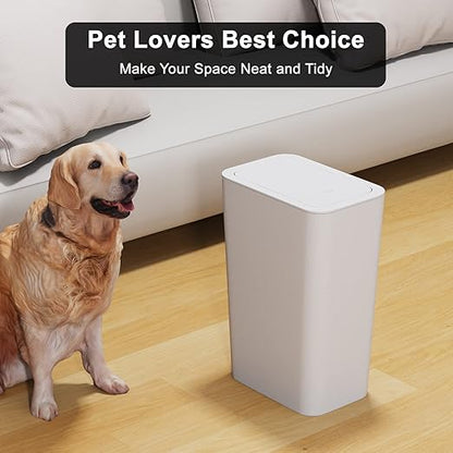 N. NETDOT 3 Pack 2.6 Gallon / 10L Bathroom Trash Can