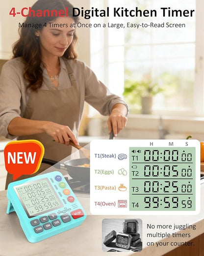 Digital Kitchen Timer for Cooking