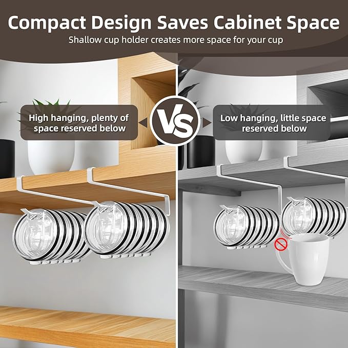 LveSunny Tumbler Lid Organizer, 2 Pack Cup Lid Organizer