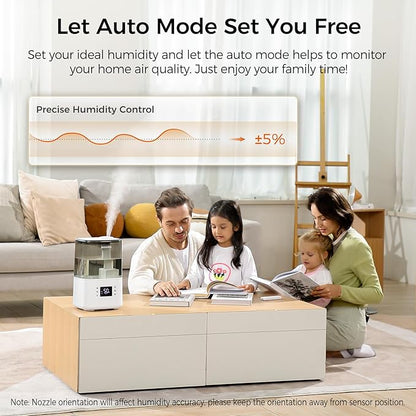 BOXING Warm and Cool Mist Humidifiers