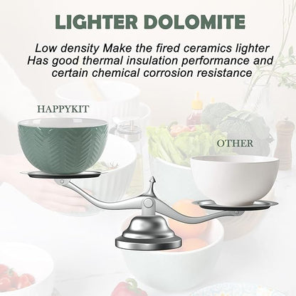 HAPPY KIT Ceramic Mixing Bowls Set, Serving Bowls Set