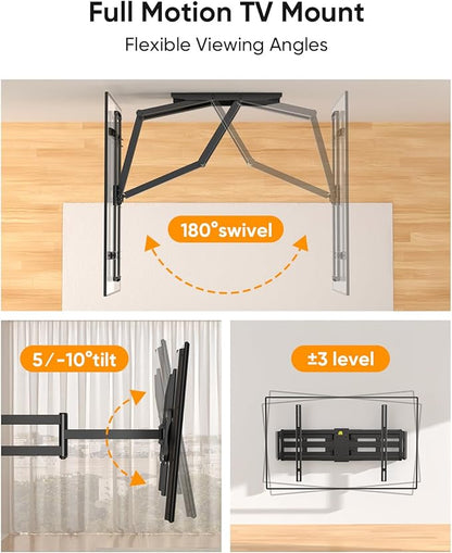 FORGING MOUNT Long Arm TV Wall Mount
