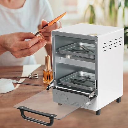 1000w High Temperature Sterilizer, 12l Multifunctional Sterilizer W/2* Trays