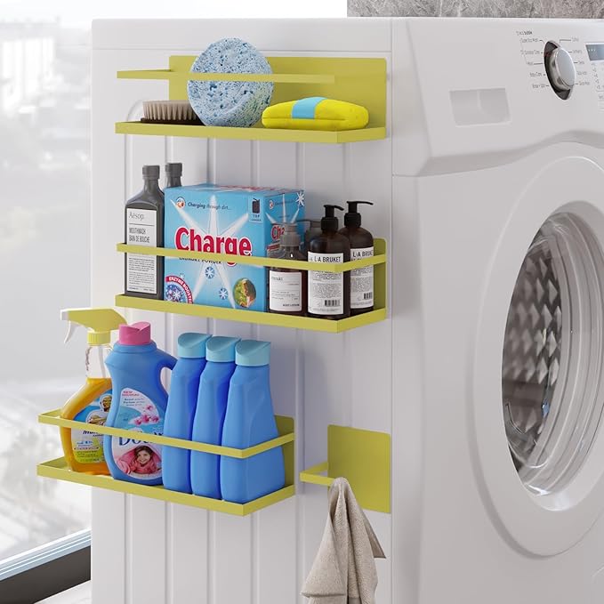 Magnetic Spice Rack For Refrigerator Magnetic Fridge Shelf For Kitchen Spice