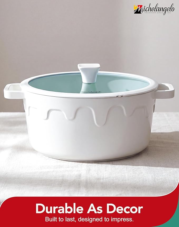 MICHELANGELO 8-Quart Soup Pot