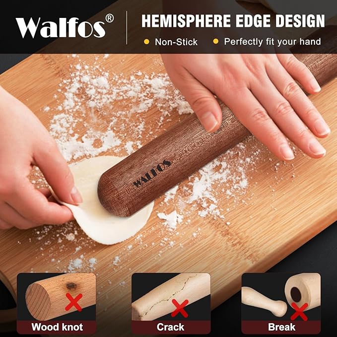 Walfos French Rolling Pin Set