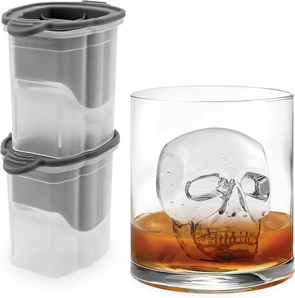 Tovolo Skull Ice Cube Mold Pack of 2 Craft Ice Molds