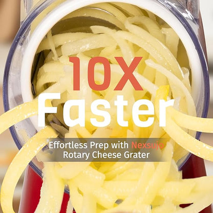 Cheese Grater Hand Crank, Rotary Cheese Shredder