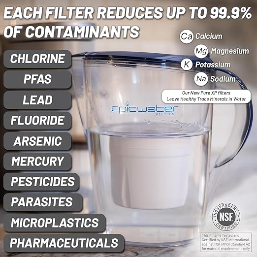 Epic Water Filters Pure Filter Pitchers