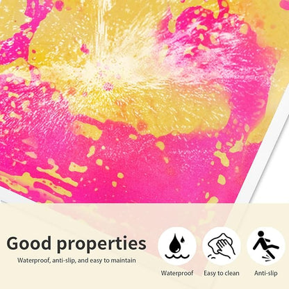 Liquid Lava Tiles for Kids： 11.8x11.8 in Educational Play Mat with Non-Slip Base Develop Motor Skills & Creativity for Children 3-12 Years（6PTFG1