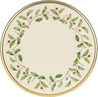 Lenox 146504020 Holiday Bread & Butter Plate, Christmas Dinnerware
