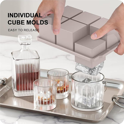 VLM 3 Packs Large Ice Cube Molds