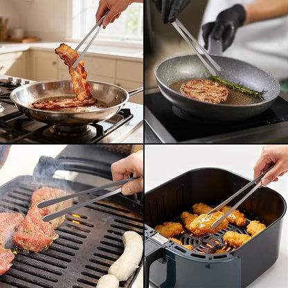 Vaincre 4PCS Kitchen Tongs Tweezers