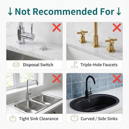 Stone Faucet Mat for Kitchen Sink-Diatomite Drying Stone Mat& Sink Protector