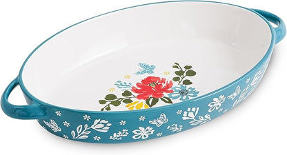 Baking Dish Casserole Dish Ceramic Au Gratin Baking Dish Lasagna Pan Oval