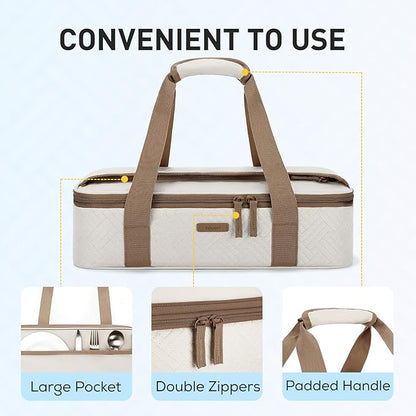 TOURIT Insulated Casserole Carrier