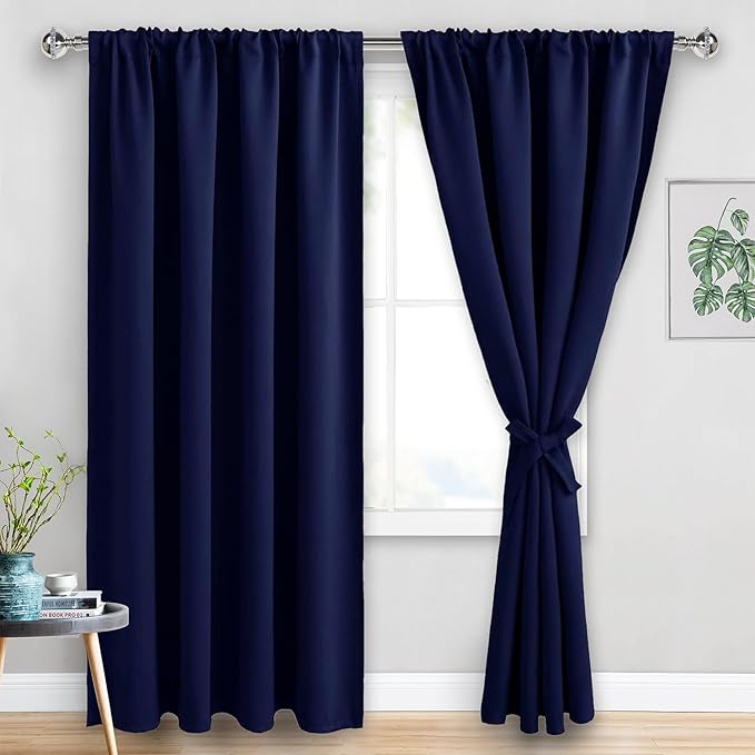 JIUZHEN Blackout Curtains for Bedroom