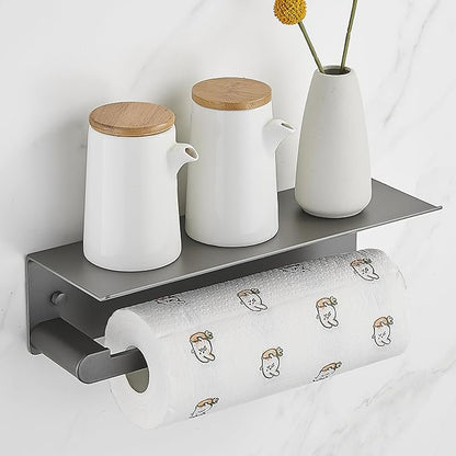 DUFU Paper Towel Holder with Shelf