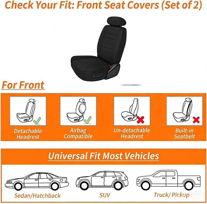 Front Burgundy Automotive Seat Covers Set of 2,Universal Precision Fit Contoured Thick Texture Nappa Leather Red Leather Seat Covers Automotive Seat Covers & Accessories,Style1 Wine Red