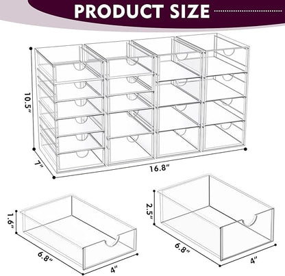 YFXCVSL Acrylic Makeup Organizer