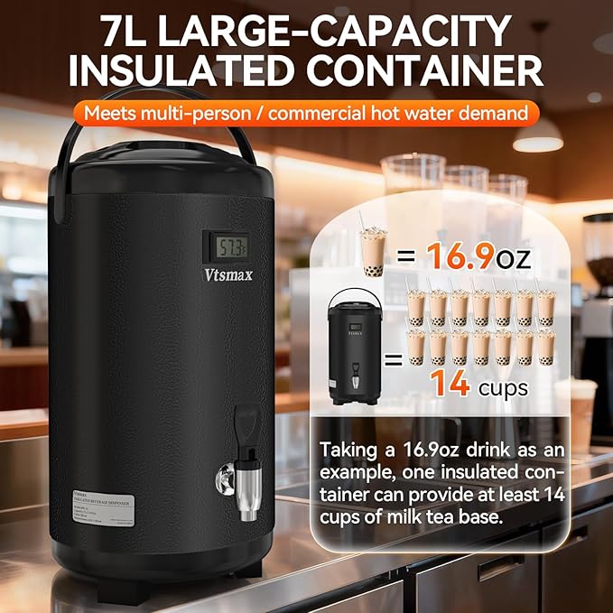 Commercial Insulated Beverage Dispenser