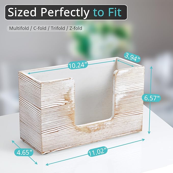 Paper Towel Dispenser Countertop, Napkin Holder