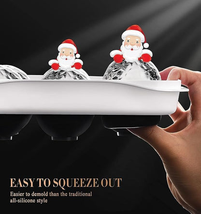 Round Ice Cube Mold with Lid