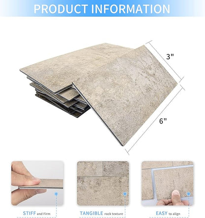 Art3d 102-Piece Peel and Stick Wall Tile