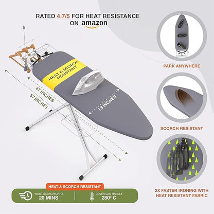 Xabitat Full Size Ironing Board 57" X 13"