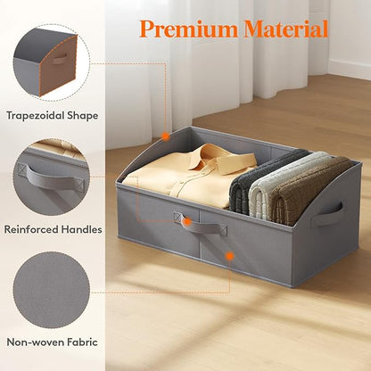 Lifewit Trapezoid Closet Storage Bins