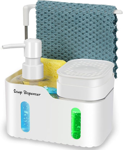 Hand Soap and Dish Soap Dispenser Set
