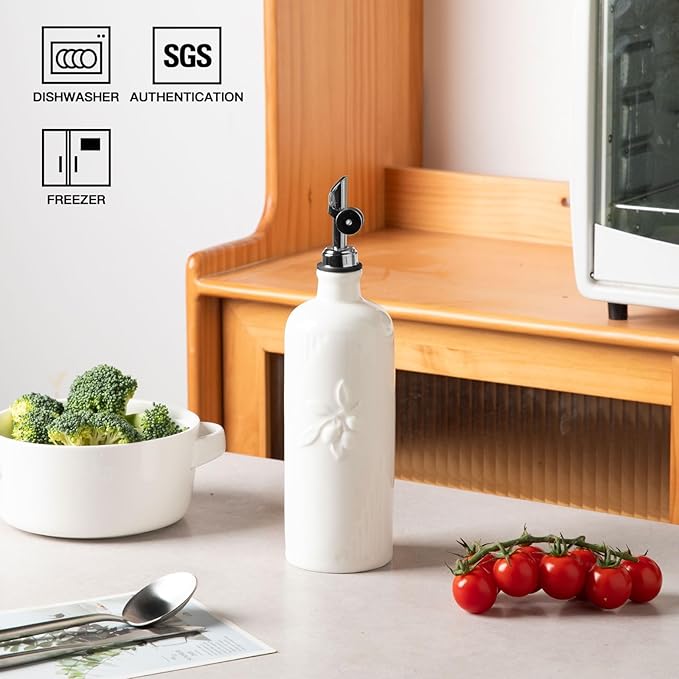 Sweejar Ceramic Olive Oil Dispenser Bottle