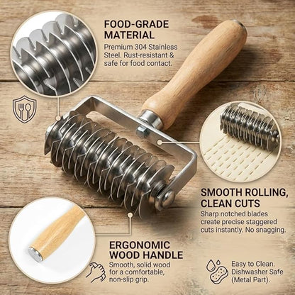 Lattice Pastry Cutter, Professional Lattice Roller