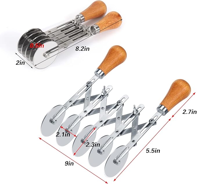 Juome 5 Wheel Pastry Cutter