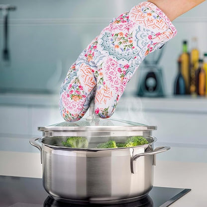 BONTHEE Pot Holders for Kitchen Heat Resistant Hot Pads for Countertops Oven