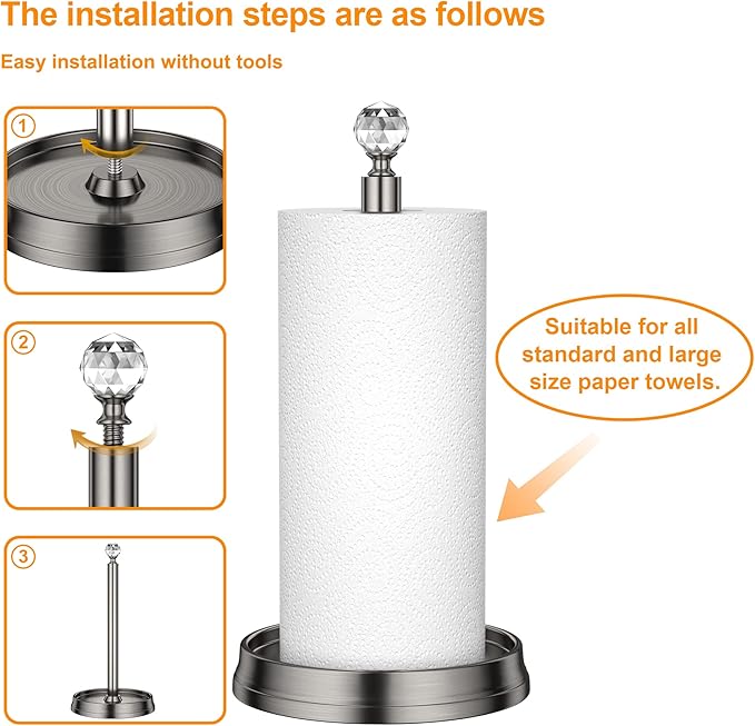 KASUNTO Paper Towel Holder