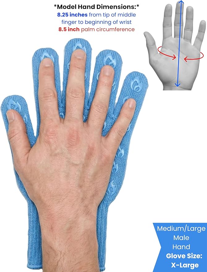 Grill Armor Oven Gloves with Fingers – Extra Long Cuff, 932°F Heat, Fire & Cut