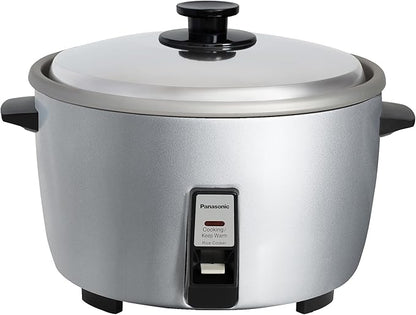 Panasonic Commercial Electric Rice Cooker, 120V Large Capacity 46-Cup, 23-Cup