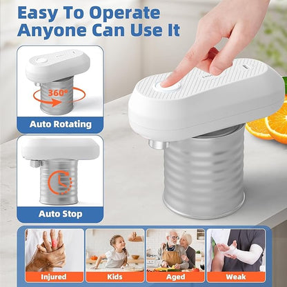 Auto Electric Can Opener, Rechargeable Can Openers