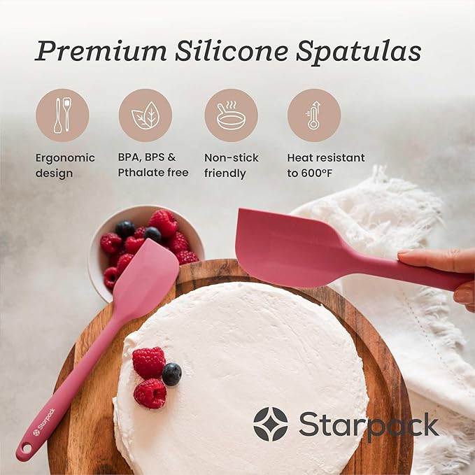 Starpack 'Scrape & Stir' Silicone Spatula Set