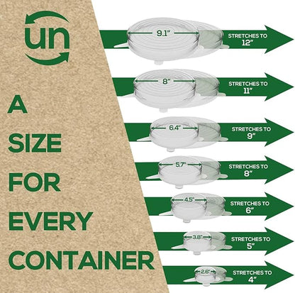 unwasted Reusable Silicone Lids – Upgrade Your Kitchen Gadgets