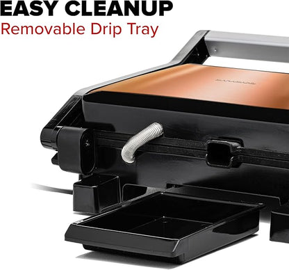 OVENTE Electric Panini Press Sandwich Maker