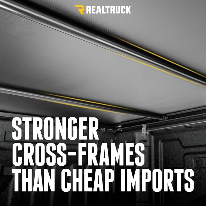 RealTruck TruXedo Pro X15 TS Soft Roll Up Truck Bed Tonneau Cover | 1285916 | Fits 2019-2025 Ram 1500 (w/o Multifunction Tailgate) 5' 7" Bed (68.4")