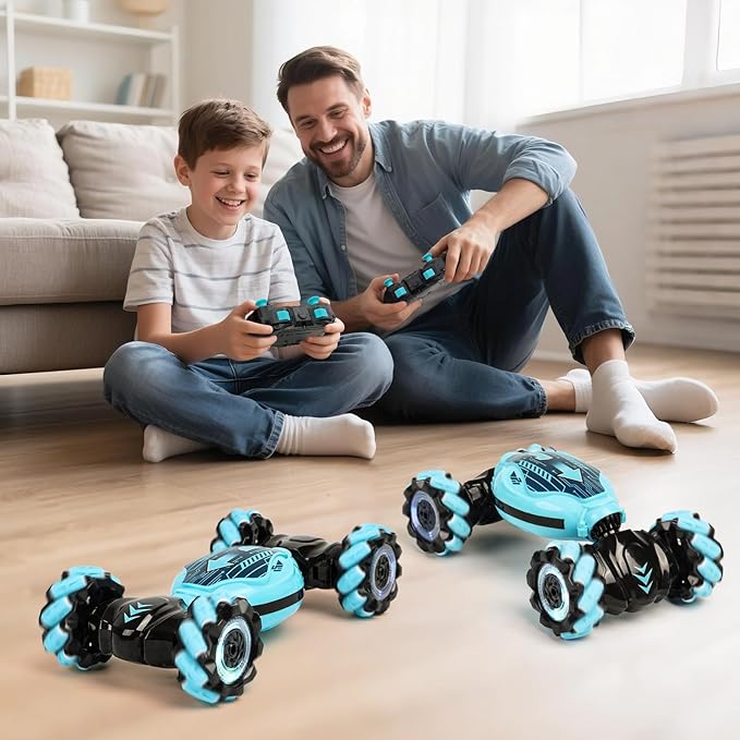 Remote Control Car Boys Gifts: Gesture Sensing RC Stunt Cars Kids Toys for Age 6 7 8 9 10 11 12 Year Old - Best Birthday Gifts