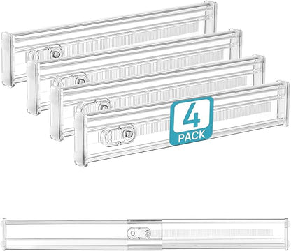 Vtopmart 4 Pack 2.36" Short Upgrade Drawer Dividers