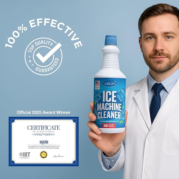 Ice Machine Cleaner and Descaler 32oz 2-Pack | Ice Maker Cleaner