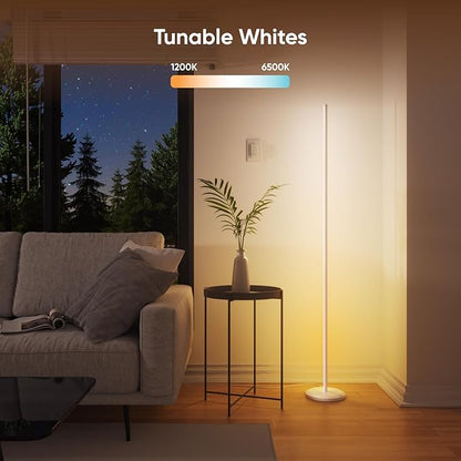 Nanoleaf Matter Smart Floor Lamp, LED Standing Lamps Work