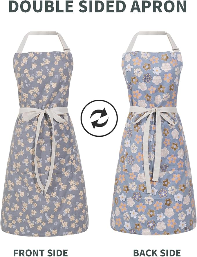 Aoomzoon Kitchen Aprons for Women