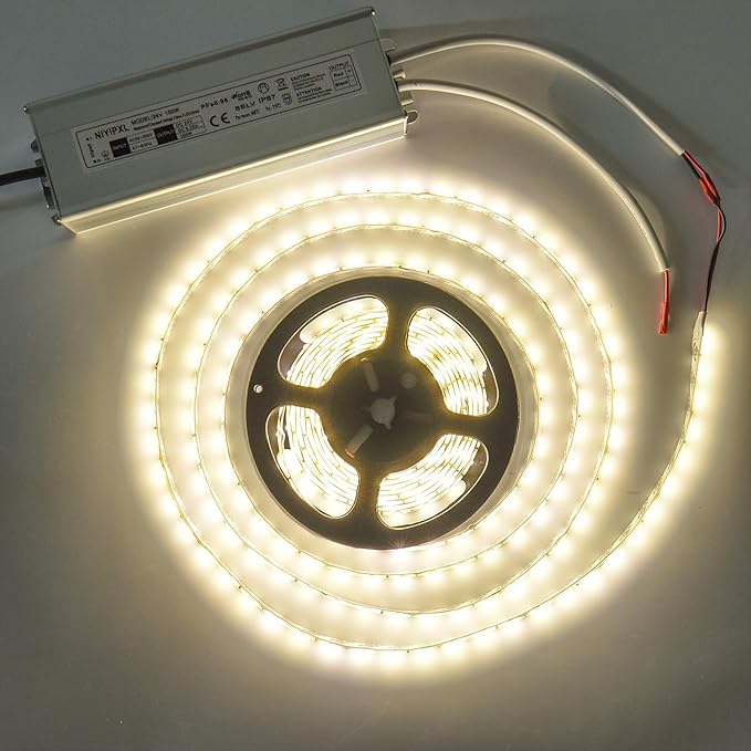 LED Driver 150 Watts 24V DC Low Voltage Transformer， Waterproof IP67 LED Power