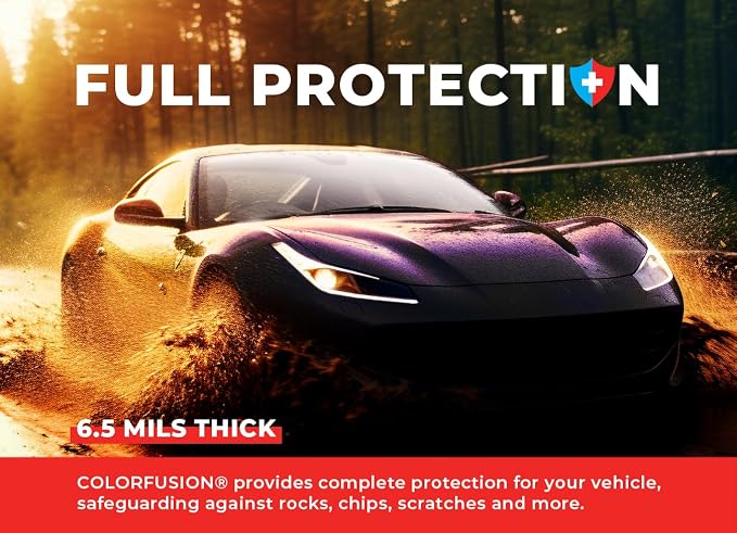 ColorFusion PPF by VViViD, Gloss Cosmic Purple Dry Apply PPF Vinyl Car Wrap Roll 60ft x 5ft